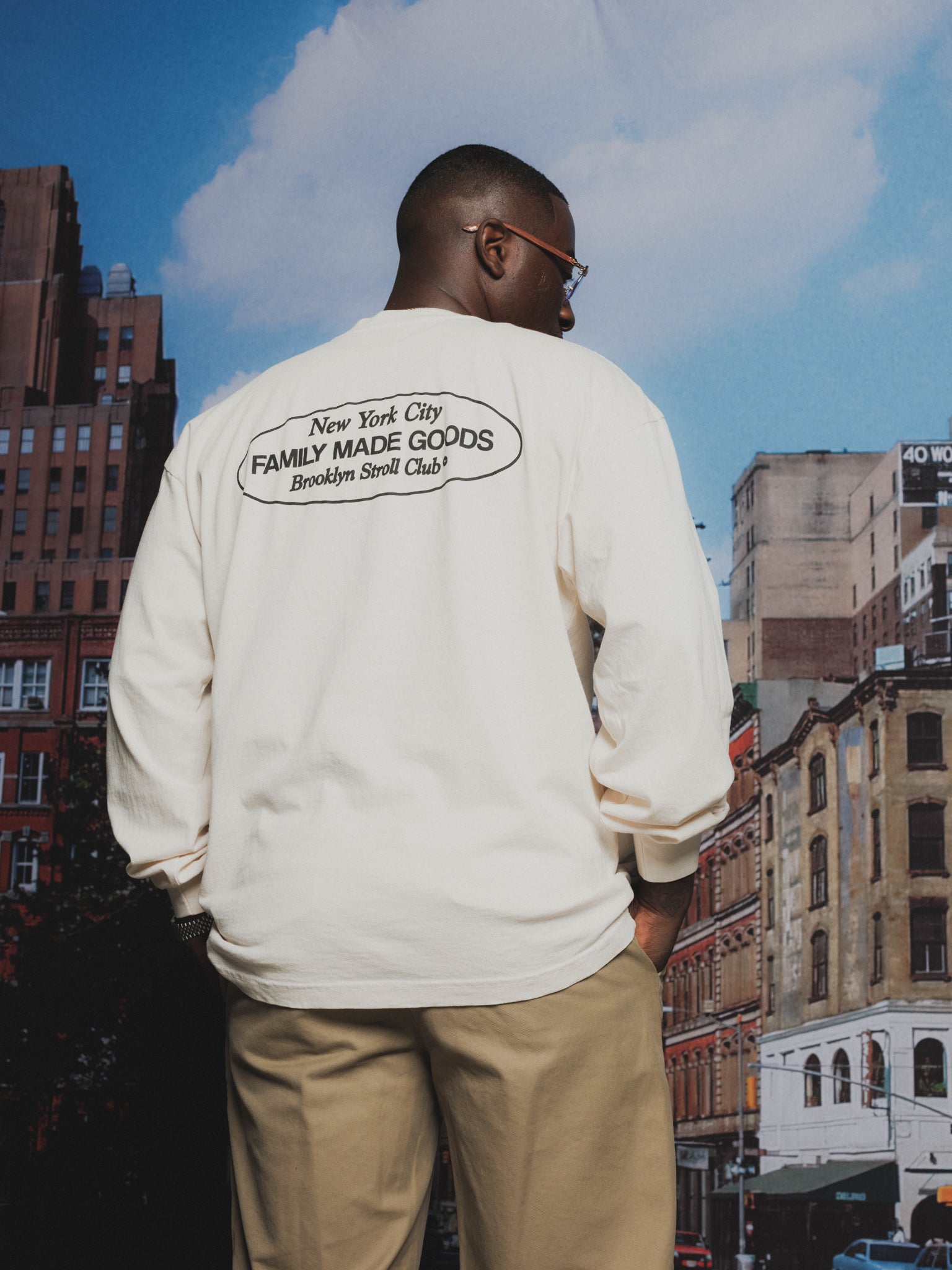 The Long Sleeve Tee – Brooklyn Stroll Club Store