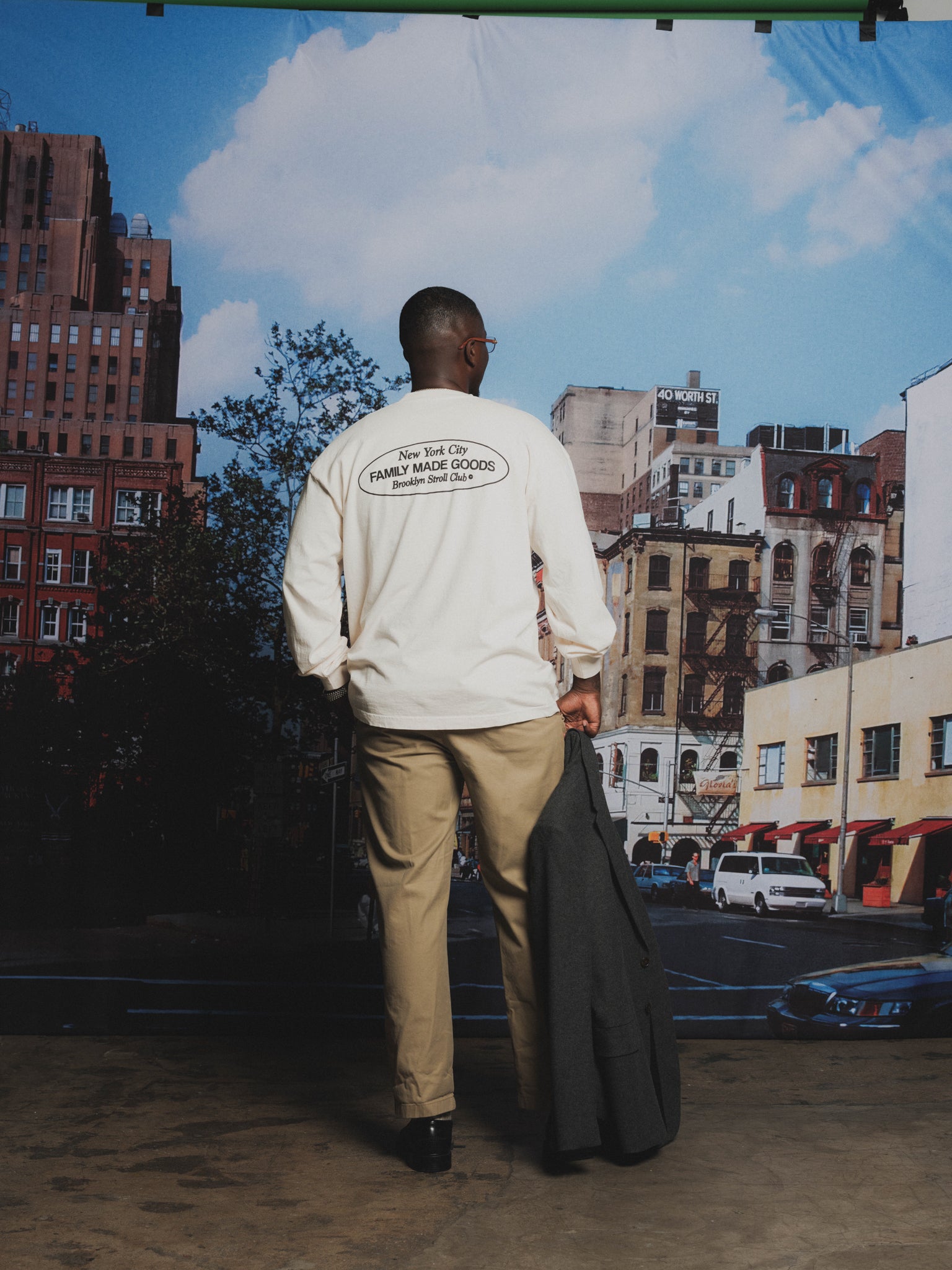The Long Sleeve Tee – Brooklyn Stroll Club Store