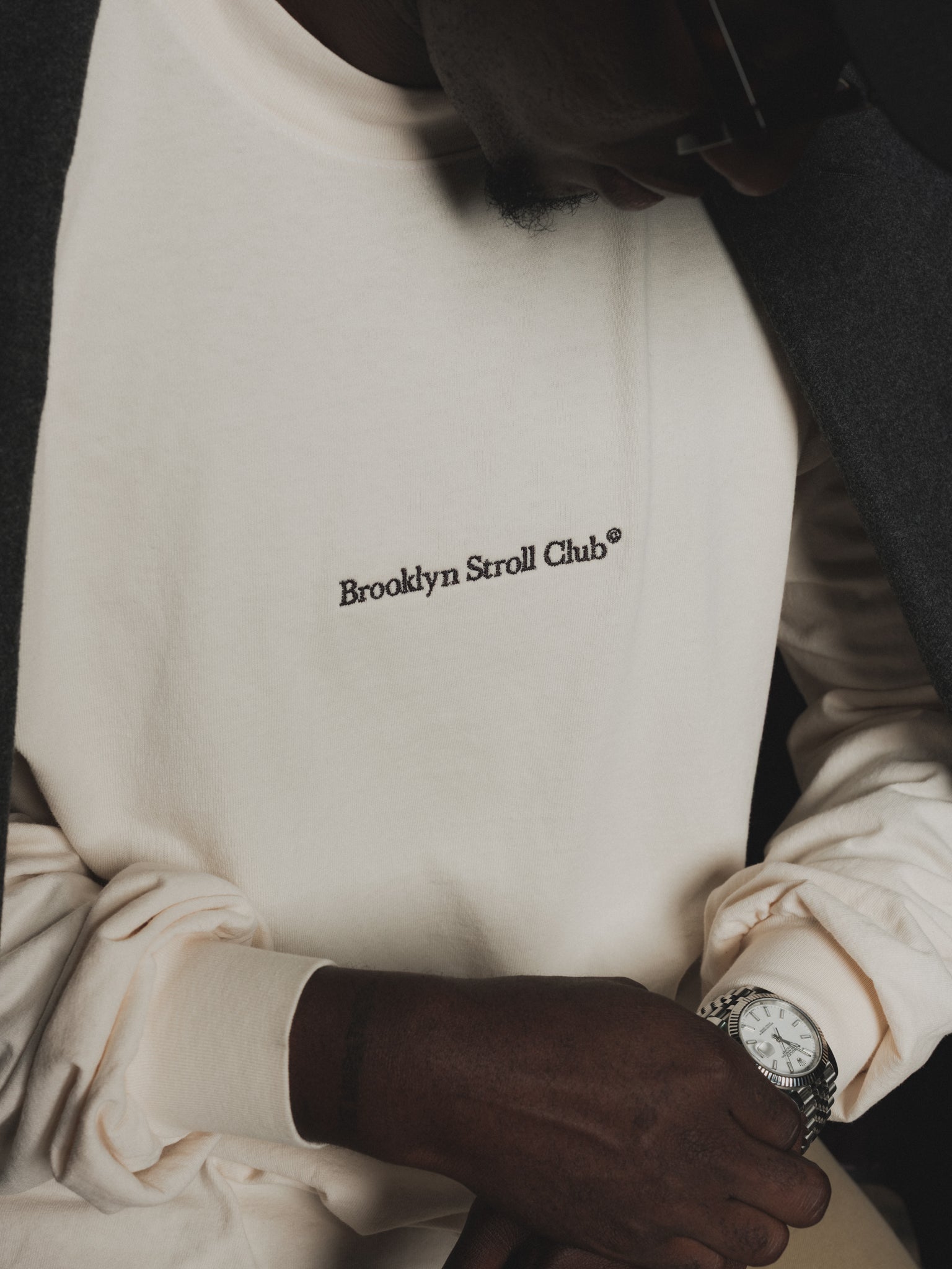 The Long Sleeve Tee – Brooklyn Stroll Club Store