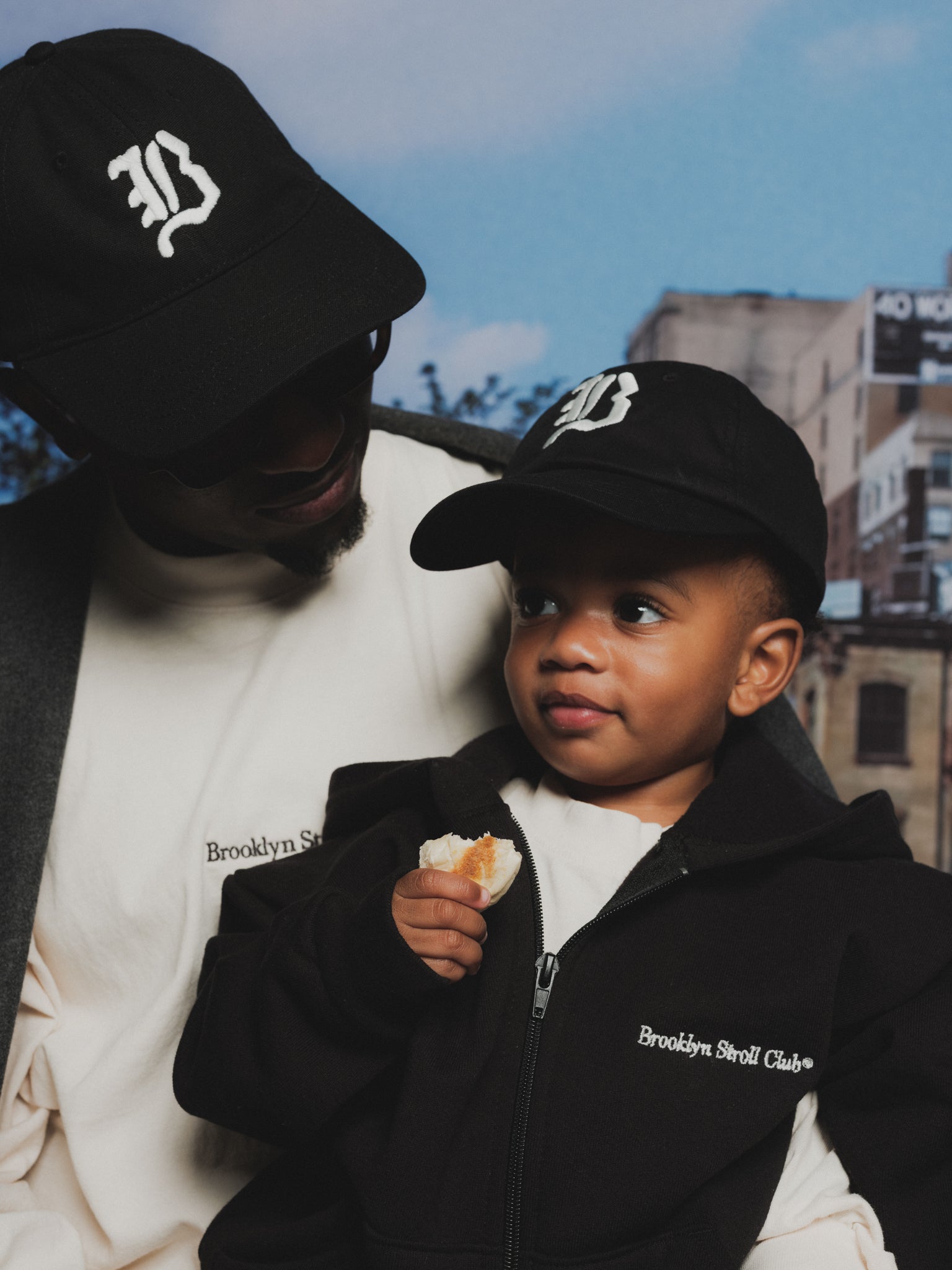 The Kids Hooded Full Zip – Brooklyn Stroll Club Store